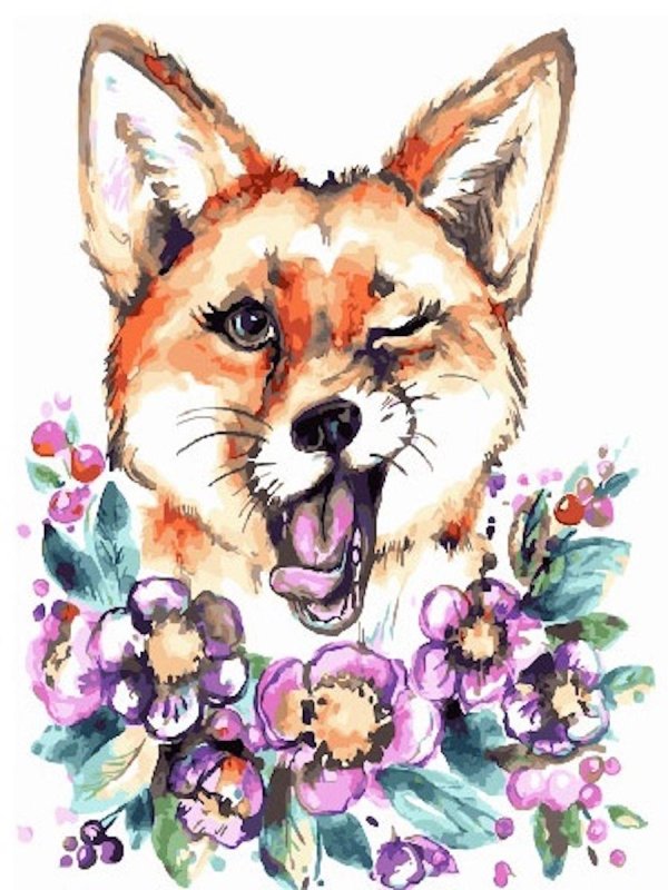 красивые рисунки лисы