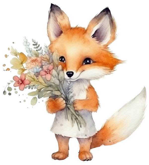 милые лисята