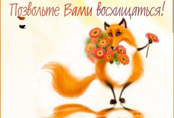 с днем рождения лисичка