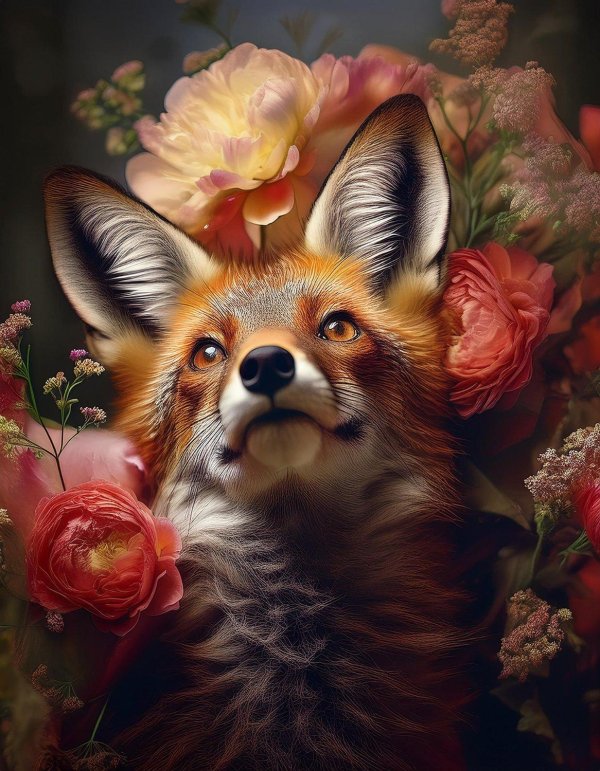 лисенок животные