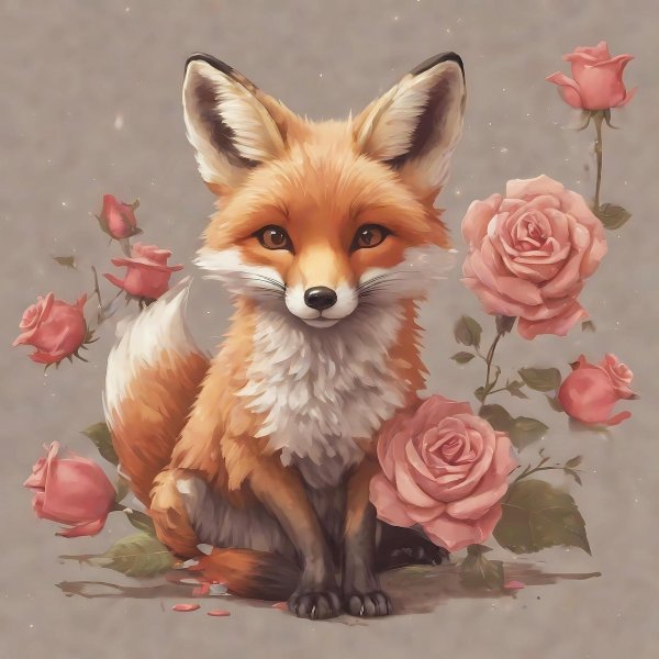 иллюстрация лиса