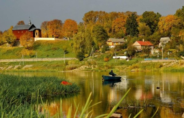 красивые деревенские пейзажи