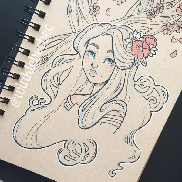 срисовки для скетчбука