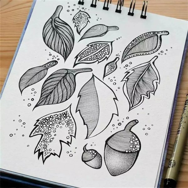 маленькие рисунки для скетчбука