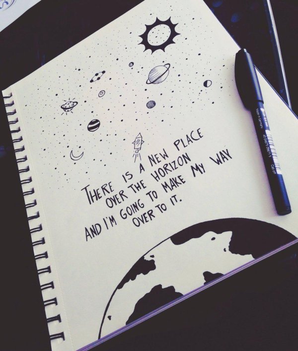 красивые надписи в скетчбук