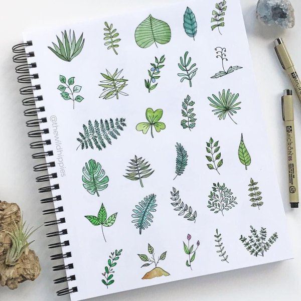 небольшие рисуночки для скетчбука