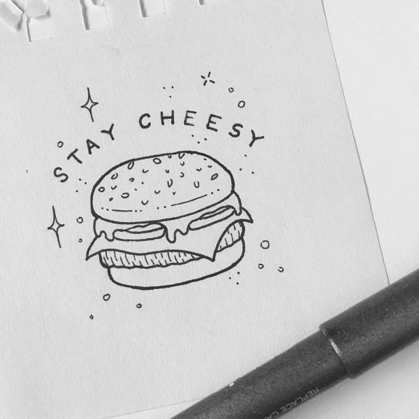 маленькие рисунки для скетчбука