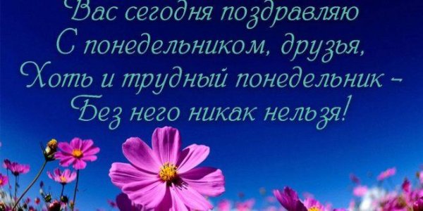 пожелания доброго понедельника