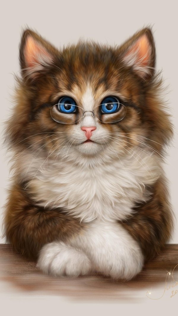 котики мультяшные