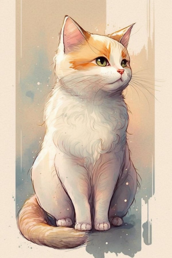 кошачий арт