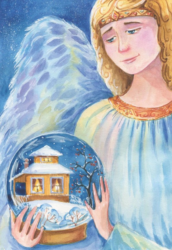 рождественские рисунки