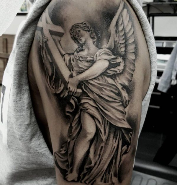 тату архангела михаила