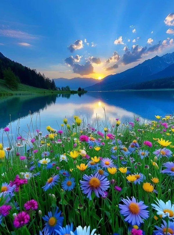 пейзажи летние