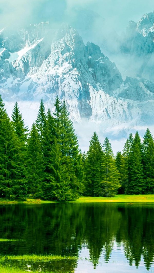 австрия озеро gosausee