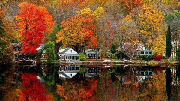 autumn in new england