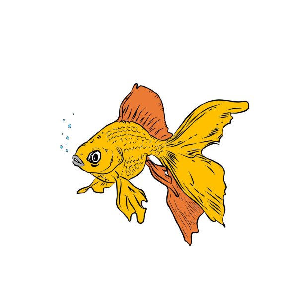 рыбка рисунки