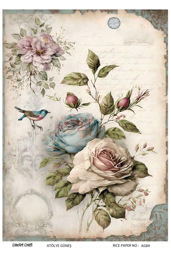 винтажная бумага