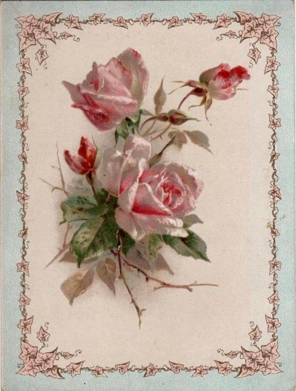 открытка винтажная