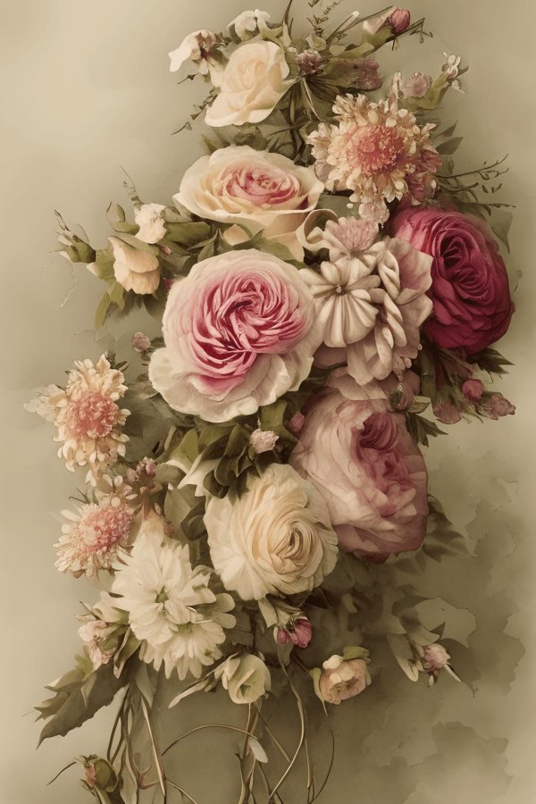 винтажный букет