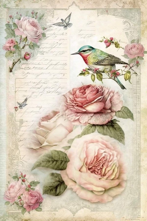 винтажная бумага