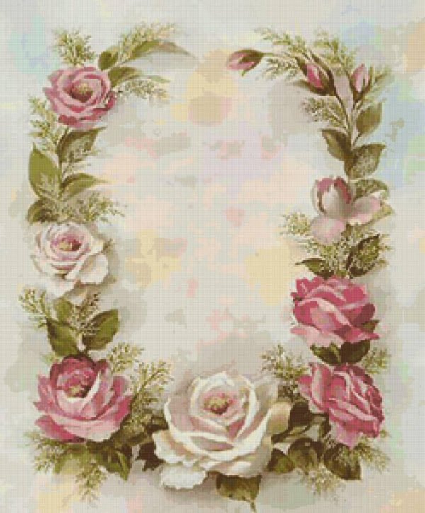 цветочная рамка