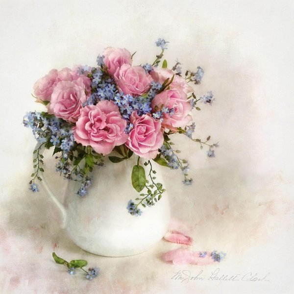 нежные букеты цветов