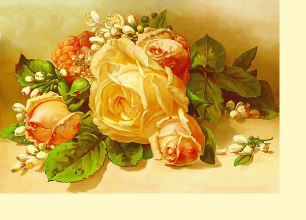 картины розы