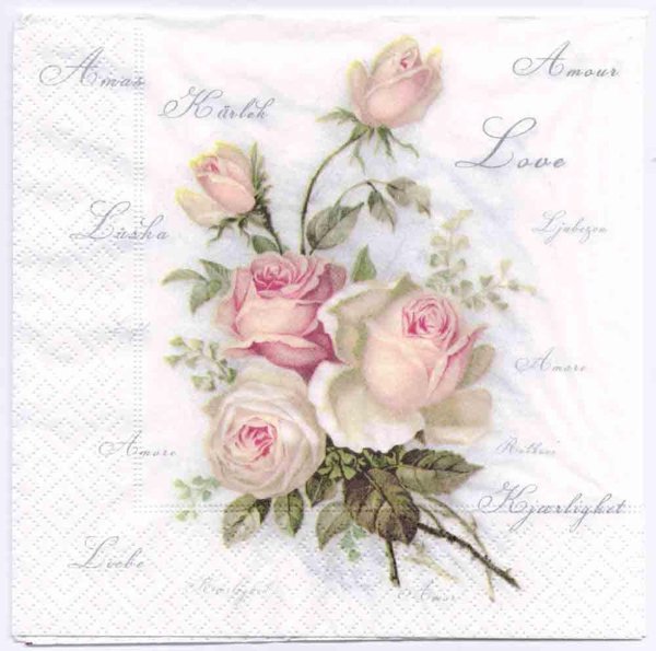 С цветами винтаж