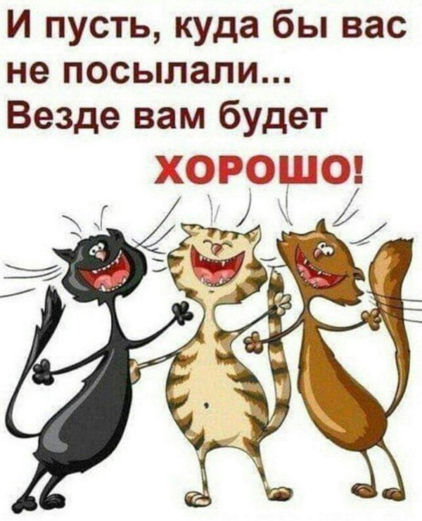 и пусть куда бы вас не посылали везде вам