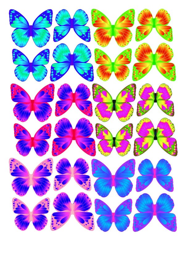 декоративная бабочка