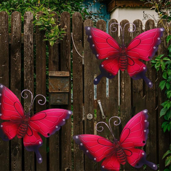 металлическая бабочка