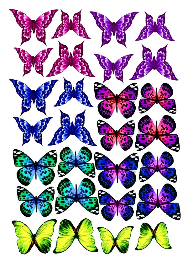 декоративная бабочка