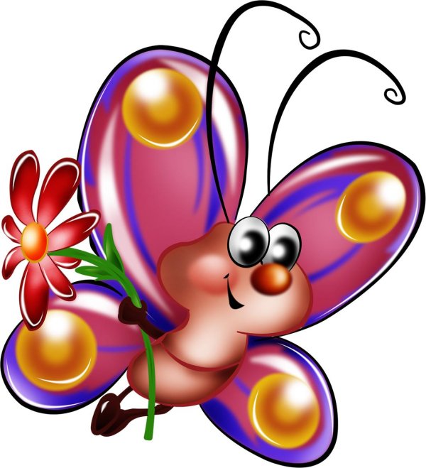 бабочки детские