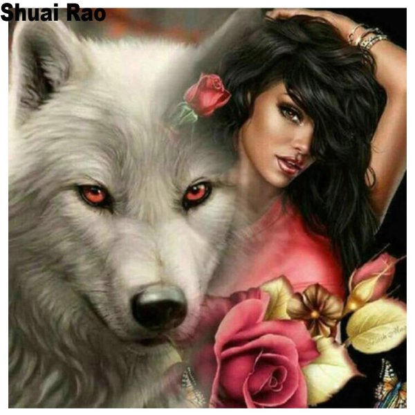 волчица красивая