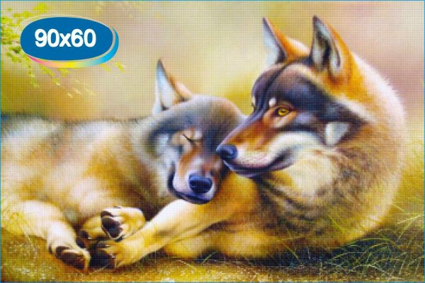 пара волков