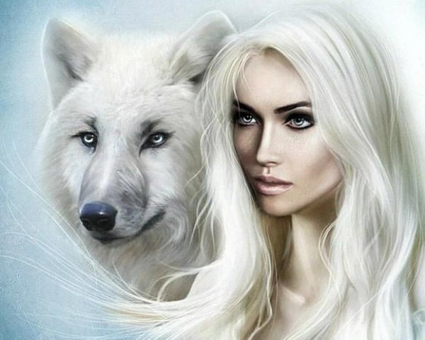 белые волчицы