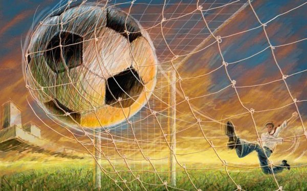 иллюстрации на тему футбола