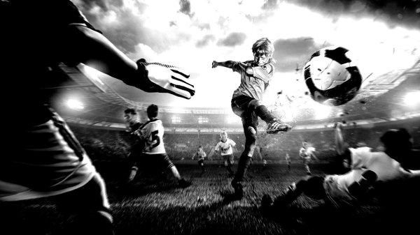 красивый футбольный фон