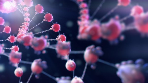 молекулы фон