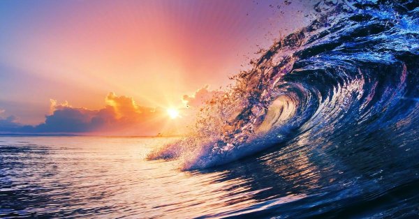 красивая волна