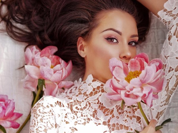 фотосессия с пионами