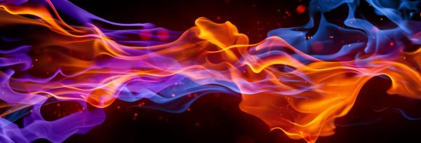 фон с огнем