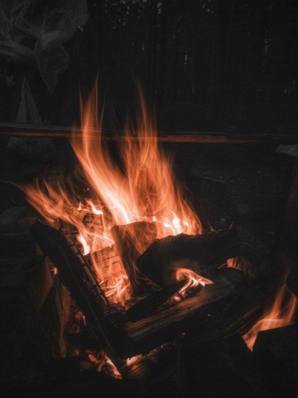 красивое пламя