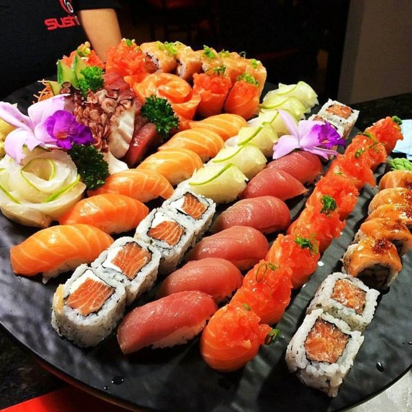 суши красивые