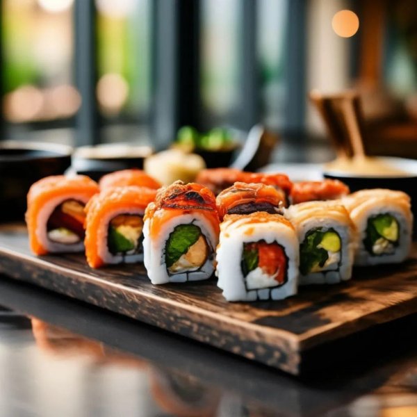 подача роллов