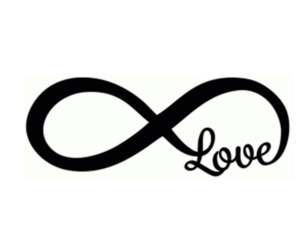 бесконечность тату эскиз