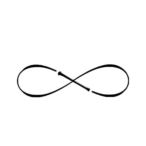 бесконечность эскиз