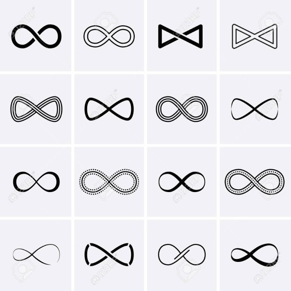 значок бесконечности