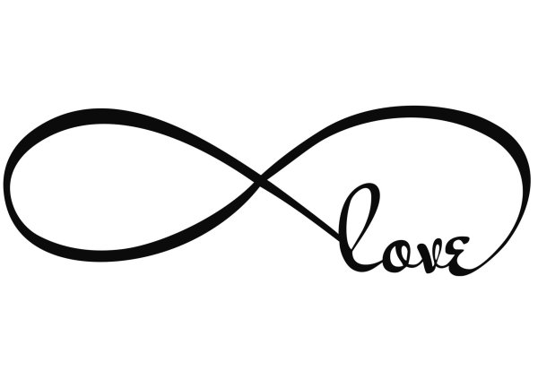 бесконечность эскиз