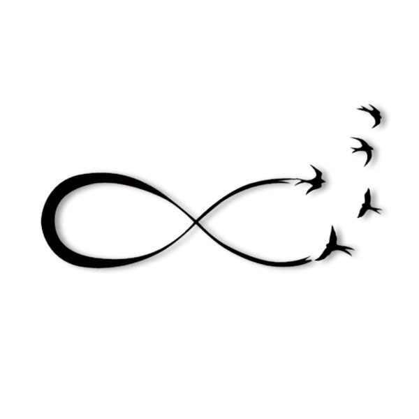 мини тату эскизы бесконечность